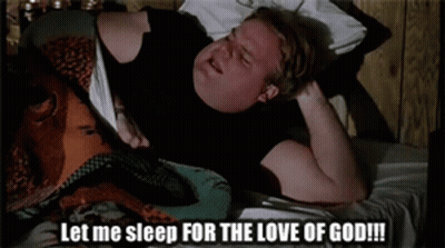 Man Laying Bed Let Me Sleep GIF