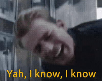 Man Laying Down Saying Yah I Know I Know GIF
