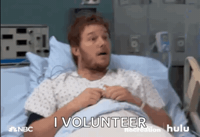 Man Laying In Hospital Bed Mouth Open GIF