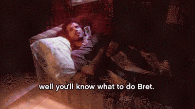 Man Laying On Couch Saying Well Youll Know What To Do Bret GIF