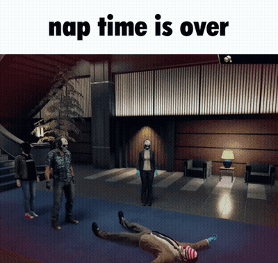Man Laying On Floor Nap Time Is Over GIF