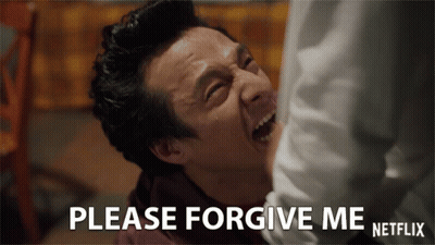 Man Laying On Floor Saying Please Forgive Me Netflix GIF