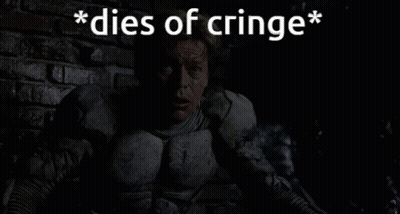 Man Laying On Ground Dies Of Cringe GIF