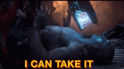 Man Laying On Ground Saying I Can Take It GIF