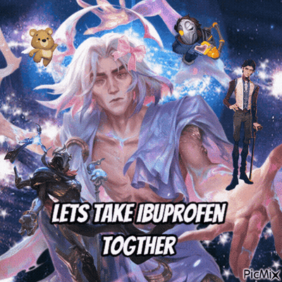 Man Let's Take Ibuprofen Together GIF
