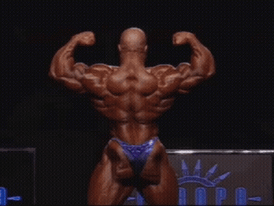 Man Lifting Barbell With Weed.io GIF