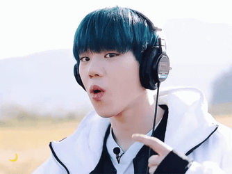 Man Likes Headphones Performance GIF