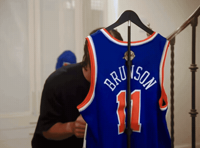 Man Looking At Bruson 11 Jersey GIF
