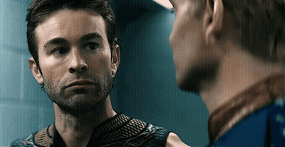 Man Looking At Himself In Mirror GIF