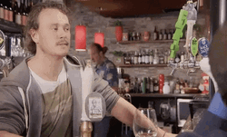 Man Looking Away Awkward Bar GIF