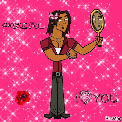 Man Looking In Mirror Saying Girl I Love You GIF