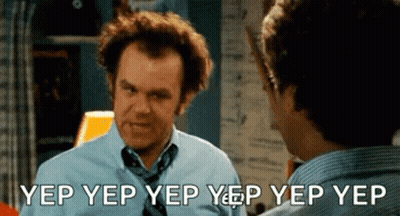 Man Looking In Mirror Saying Yep Yep Yep GIF