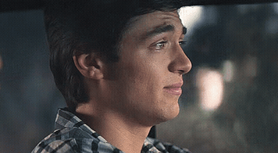 Man Looking Out Car Window GIF