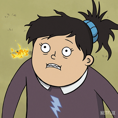Man Looking Out Window With Scumchanify Watermark GIF