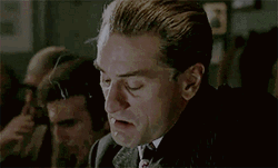 Man Looking Sideways Goodfellas GIF