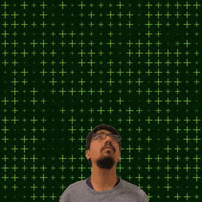 Man Looking Up At Number 11 With Yellow Stars GIF