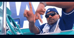 Man Los Angeles Dodgers Hand Sign GIF