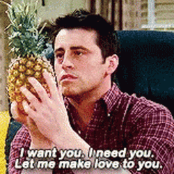 Man Love Pineapple  GIF