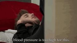 Man Lying Down High Blood Pressure Too High GIF