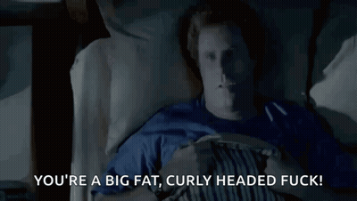 Man Lying In Bed With Insult GIF