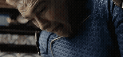 Man Lying In Blue Chair With Eyes Closed GIF
