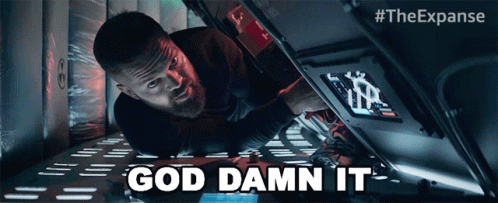 Man Lying On Floor Saying God Damn It GIF