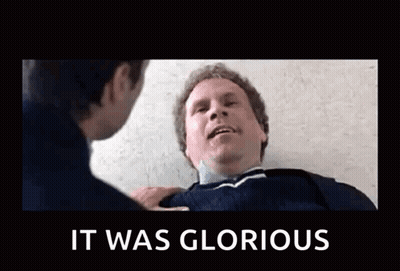 Man Lying On Floor With Glorious Caption GIF