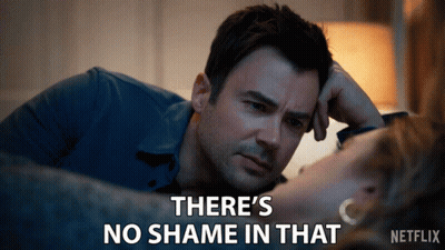 Man Lying On Woman's Lap No Shame GIF