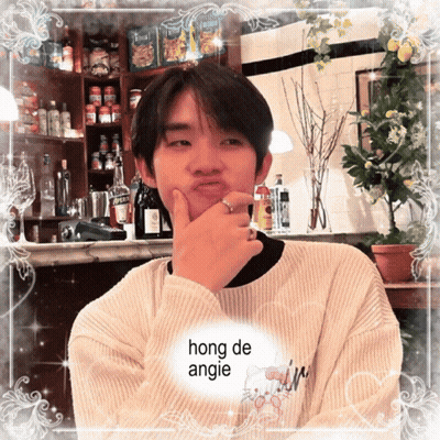 Man Making Face Hong De Angie GIF