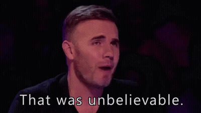Man Making Face Saying That Was Unbelievable GIF