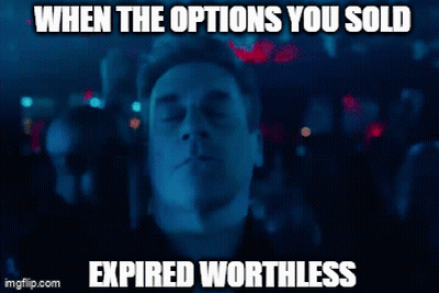 Man Making Face When The Options You Sold Expired Worthless GIF