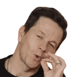 Man Making Funny Face Sticker