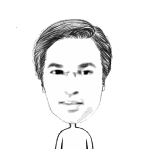 Man Making Funny Face Sticker