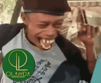 Man Making Funny Face Green Circle Olanda GIF