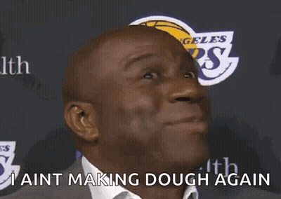 Man Making Funny Face I Aint Making Dough Again GIF