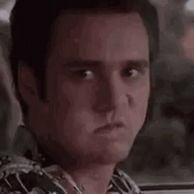 Man Making Funny Face In Car GIF