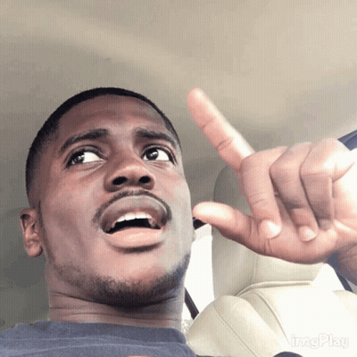 Man Making Funny Face In Car Imgplay GIF