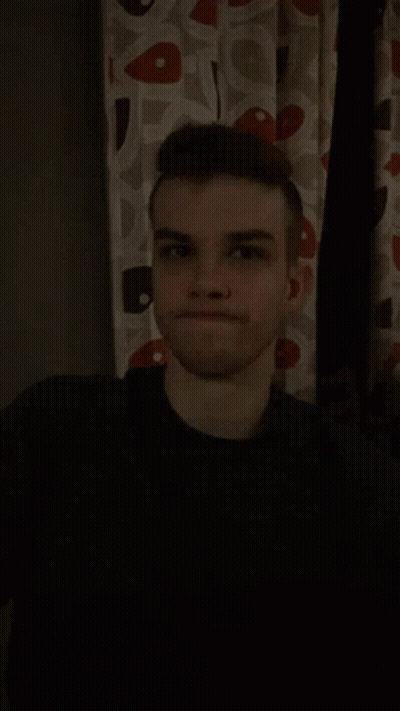 Man Making Funny Face GIF