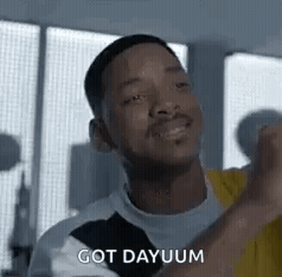 Man Making Funny Face Saying Got Dayum GIF
