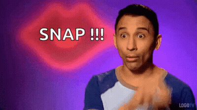 Man Making Funny Face Saying Snap GIF