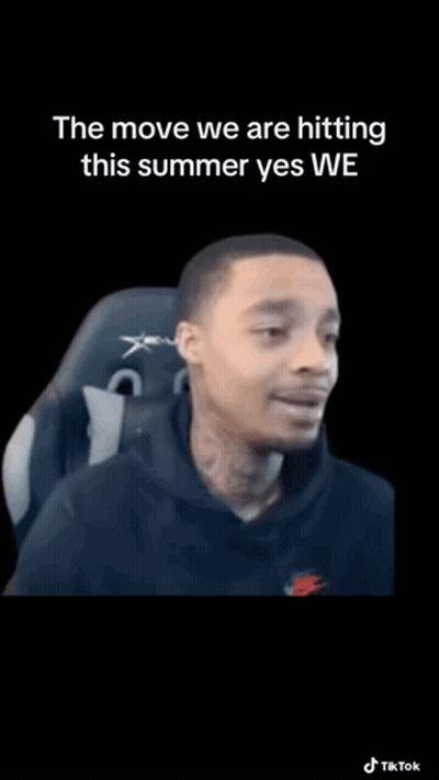 Man Making Funny Face Talking About Summer Movie