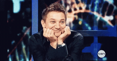 Man Making Funny Face With Hands On Face GIF
