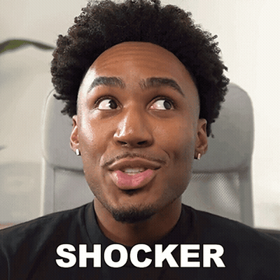 Man Making Funny Face With Shocker GIF