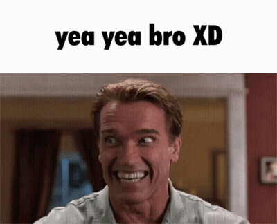 Man Making Funny Face Yea Yea Bro Xd GIF