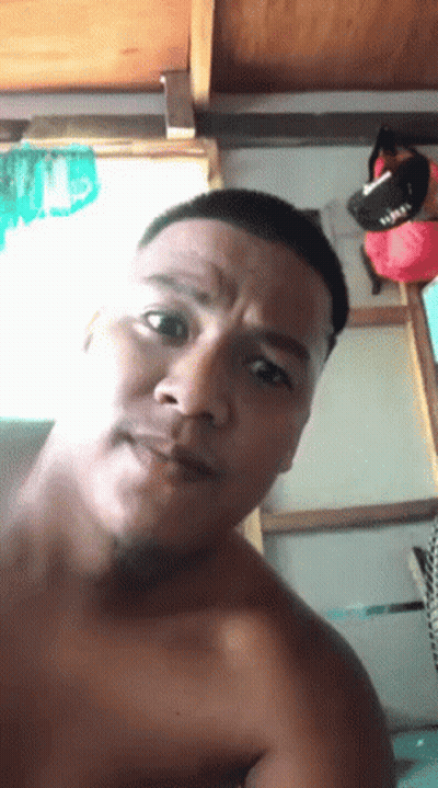 Man Making Funny Face GIF
