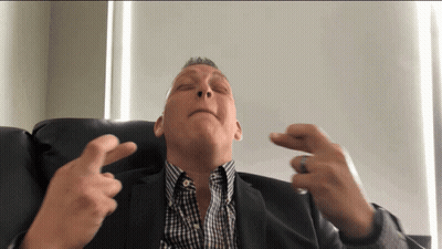 Man Making Heart Shape With Hands GIF