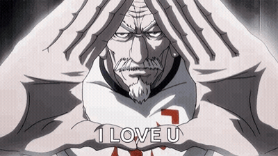 Man Making Heart Shape With Hands Saying I Love U GIF