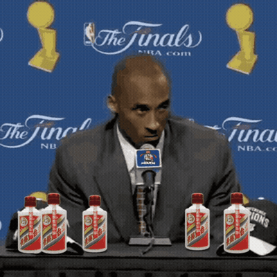 Man Microphone Bottles What's There To Be Happy GIF