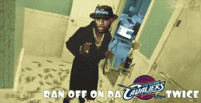 Man Money Ran Off On Da Cavaliers Twice GIF