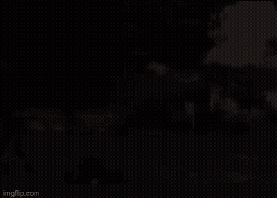 Man Mowing Lawn GIF